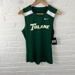 Nike Men's Dri Fit Classic Logo Tank Top Sleeveless Green/White Size XS NWT